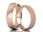 Vestuviniai žiedai "Klasika-1"  Žiedo plotis 4 mm 3